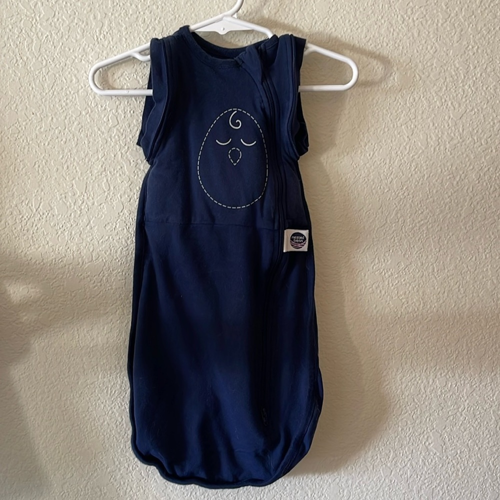 Nested Bean Zen Swaddle Weighted Infant Sleep Sack Size Newborn 0-3 Months